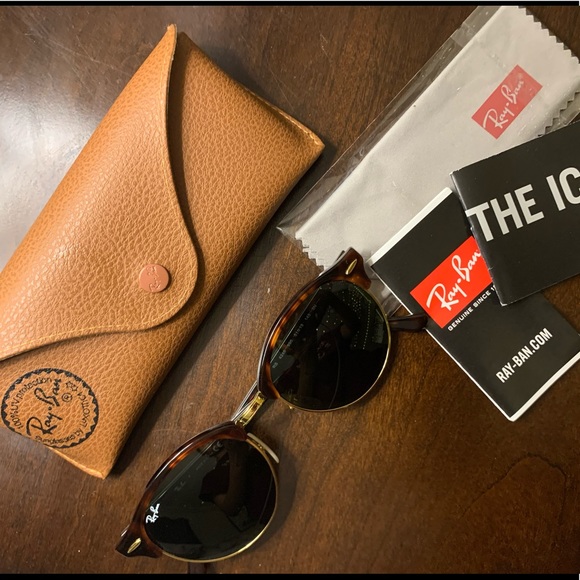 NWOT: ROUND RAYBAN SUNGLASSES main image 4